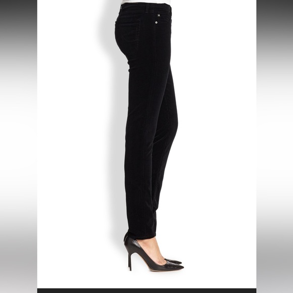 AG prima cigarette leg black cord EUC sz 27 - Picture 2 of 6